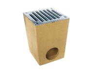 ACO Self udvari lefolyó horganyzott acélráccsal ACO Self udvari lefolyó horganyzott acélráccsal