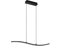 Eglo Lejias LED-es függőlámpa 110 cm x 8 cm x 78 cm fekete-átlátszó Eglo Lejias LED-es függőlámpa 110 cm x 8 cm x 78 cm fekete-átlátszó