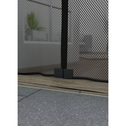 OBI mágneses függöny 95 cm x 235 cm antracit