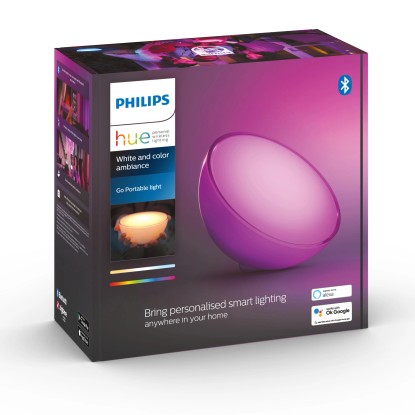 Philips Hue Go hordozható LED-es asztali lámpa akkumulátorral
