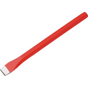 Lapos véső, 19 mm széles, beton- és habarcsmaradványok eltávolításához.