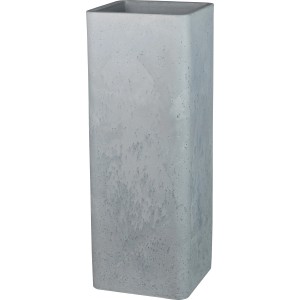 Scheurich Plaza High magas virágtartó, 72,5 cm, Stony Grey, magas virágcserép kültéri használatra.