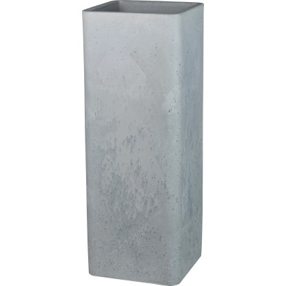 Scheurich Plaza High magas virágtartó, 72,5 cm, Stony Grey, magas virágcserép kültéri használatra.
