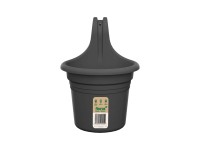 Florus függő virágcserép Mediterran Single 18 cm x 26,2 cm x 24 cm szürke