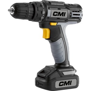 CMI akkus csavarozó C-ABS-12 Li A, 12V, gyorsbefogó tokmánnyal csavarozáshoz és fúráshoz.
