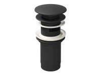 Ravak Mosdó lefolyó ClickClack fekete kivitelben