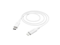Hama fic e3 adatkábel lightning - usb type-c 1 m fehér