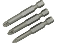 LUX Classic bitkészlet PZ csavarokhoz 3 részes