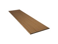 Akusztikus panel falburkolat tölgy olajozott MDF natúr akuszt. filc fek. 240 cm Akusztikus panel falburkolat tölgy olajozott MDF natúr akuszt. filc fek. 240 cm