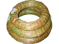 Szalmakoszorú alap 20 cm natúr
