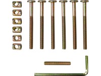 Szerelőkészlet asztallal rendelkező FSC® kerti padhoz