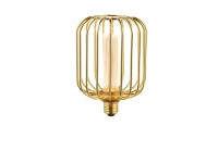 Searchlight dekoratív arany henger henger alakú izzó E27 3,5W Searchlight dekoratív arany henger henger alakú izzó E27 3,5W