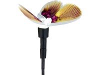 OBI Mongardino LED-es földbe szúrható napelemes lámpa 62 cm sárga OBI Mongardino LED-es földbe szúrható napelemes lámpa 62 cm sárga