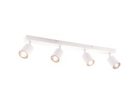 Brilliant LED-es mennyezeti spotlámpa Taio 4 izzós fehér 69,5 cm Brilliant LED-es mennyezeti spotlámpa Taio 4 izzós fehér 69,5 cm