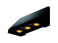 Napelemes LED falilámpa mozgásérzékelővel 3 x 0,5W