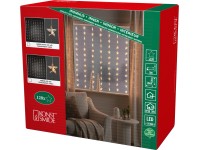 Konstsmide LED fényfüzér 120 csillag 120 borostyánsárga diódával Konstsmide LED fényfüzér 120 csillag 120 borostyánsárga diódával