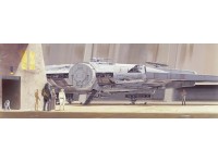 Komar fotótapéta STAR WARS Classic RMQ MilleniumFalcon 368 cm x 127 cm
