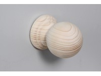 Végzáró gömbök, lucfenyő, 2 darab Végzáró gömbök, lucfenyő, 2 darab