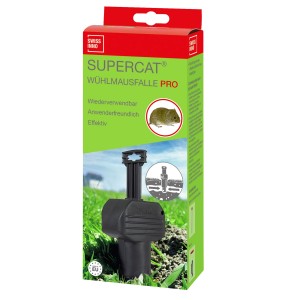 Swissinno SuperCat vakondcsapda, mérgezőanyag-mentes csapda 6 cm átmérővel dobozban.