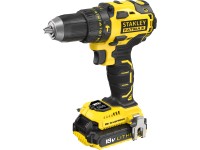 Stanley akkus ütvefúró-csavarozó FatMax 18 V FMC627D2 2 Ah-s akkumulátorral