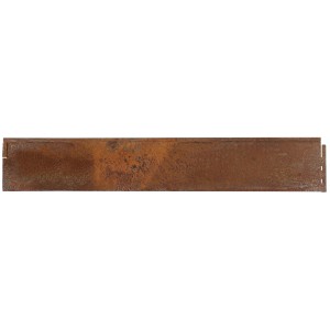Gyepszegély rozsda optika 118 cm x 19,5 cm