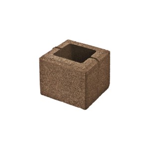 Rivago félkő 20 cm x 20 cm x 16 cm mokka