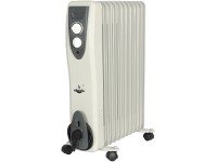 El Fuego 11 bordás mobil elektromos olajradiátor fehér