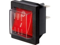 Billenőkapcsoló védőkupakkal fekete Billenőkapcsoló védőkupakkal fekete