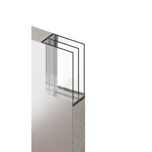 Kültéri fém bejárati ajtó Riesel anthracite 207,2 cm x 100 cm bal