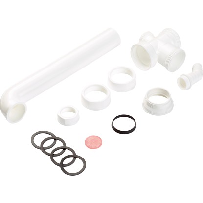 Lefolyó-összekötő kétmedencés mosogatókhoz 44,8 mm (G 1 1/2) x 47,8 mm (G 1 1/2)