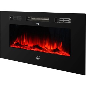 El Fuego Bern 150 elektromos kandalló LED láng effektussal és fekete kerettel.