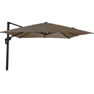 Függő napernyő Libra 2,5 m x 2,5 m taupe