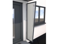 Gutta oldalsó árnyékoló B1 modellhez polikarbonát átlátszó antracit Gutta oldalsó árnyékoló B1 modellhez polikarbonát átlátszó antracit