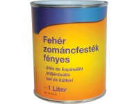 Classic zománcfesték oldószeres magasfényű fehér 1 l