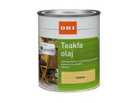 OBI Teak faolaj Színtelen 0,75 l OBI Teak faolaj Színtelen 0,75 l