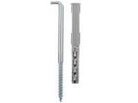 Fischer hosszúszárú dübel SXR 10 x 100 WH K L rögzítőhoroggal 2 db