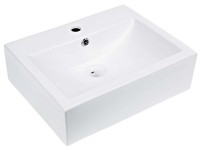 Kerámiamosdó síklapos szögletes 52,5 cm x 43 cm x 15 cm