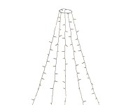 Konstsmide LED-es fafüzér gyűrűvel 8 cm átmérő 150 borostyánsárga LED beltérre Konstsmide LED-es fafüzér gyűrűvel 8 cm átmérő 150 borostyánsárga LED beltérre