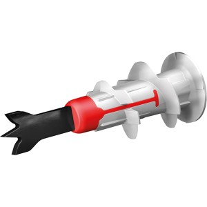 Fischer Duoblade gipszkarton dübel, 10 darabos csomag, önfúró, a gipszkartonba történő biztonságos rögzítéshez.
