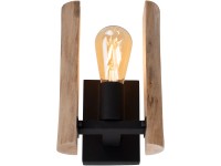 Just Light. Log falilámpa 10 W fa natúr FSC