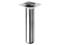 Hettich asztalláb átmérő: 30 mm x 150 mm rozsdamentes acél hatású