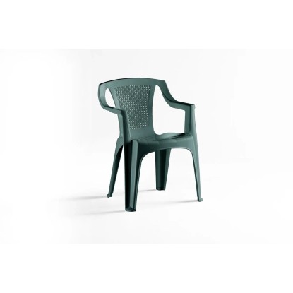 Műanyag szék Luna 56 cm x 52 cm x 77cm zöld