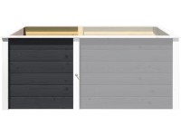 Weka moduláris magaságyás-kiegészítő elem 69 cm x 69 cm x 71 cm antracit