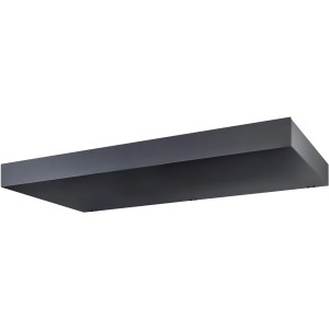 Gutta BS téglalap előtető 200x90 cm antracit színben, LED világítással.
