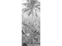Komar nemszőtt fotótapéta Amazonia Black and White Panel 100 cm x 250 cm