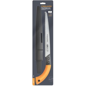Fiskars SW 84 ág-, kézi- és fűrész tokkal, fix pengével.