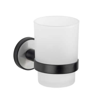 Wenko Udine fogmosópohár-tartó UV-Loc® matt ezüst