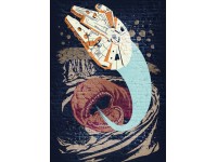 Komar vlies fotótapéta Star Wars Classic Concrete Asteroid Worm 200 cm x 280 cm