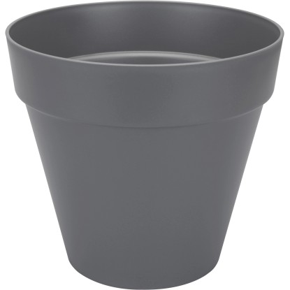 Elho Loft Urban virágcserép kerek átmérője 25 cm antracit