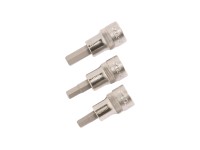 LUX Comfort dugókulcskészlet, 3 részes, TX40, TX45, TX50 LUX Comfort dugókulcskészlet, 3 részes, TX40, TX45, TX50